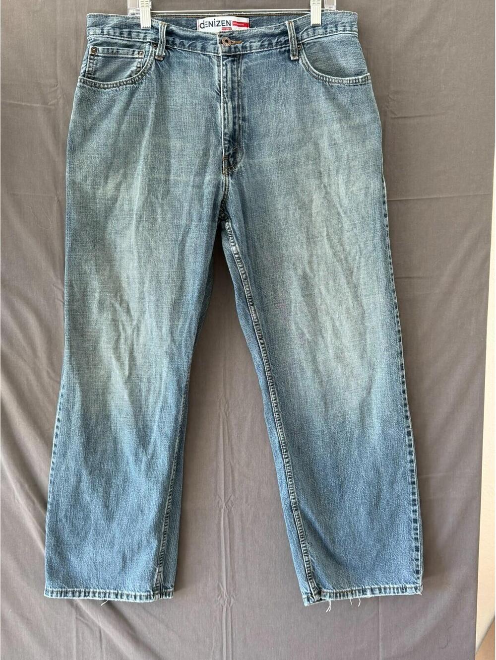 Denizen from Levis 299 Jeans Mens 36x32 Blue Loose Fit Straight Denim Pants
